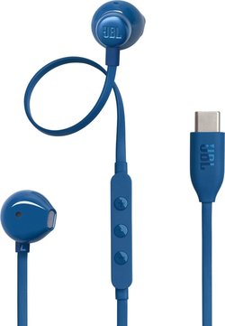 JBL Tune 305C nappikuulokkeet, USB-C, sininen