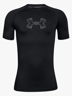 Under Armour SS Treenipaita, Musta