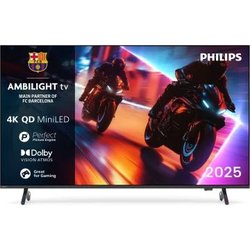 PHILIPS 65" 4K QD MINI LED AMBILIGHT TV 65MLED910