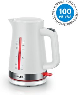 Bosch MyMoment TWK4M221 vedenkeitin, valkoinen
