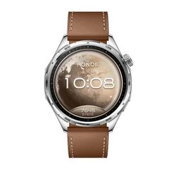 HONOR WATCH 6 ÄLYKELLO, Ruskea nahka