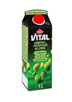 Marli Vital Omena-päärynä-lime mehujuoma 1l