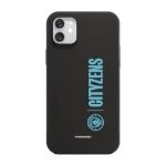 Phonecases3D iPhone 11 Man City kompostoituva suojakuori, musta