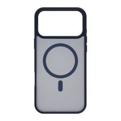 FoneKit MagSafe Soft Touch suojakuori, iPhone 17 Pro Max, yönsininen