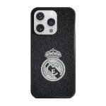 Phonecases3D iPhone 15 Pro Real Madrid -3D suojakuori, musta