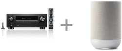 Denon AVR-X2900H DAB 7.2 AV-viritinvahvistin ja Denon Home 200 langaton kaiutinpari, hiekka