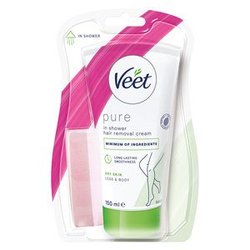 Pure In-Shower Hair Removal Cream Dry Skin 150ml