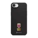 Phonecases3D iPhone 17e/16e Norges Fotballforbund kompostoituva suojakuori, musta