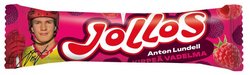 Jollos Vauhtikarkki Vadelma - hiilihydraatti