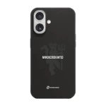 Phonecases3D iPhone 17 Manchester United FC kompostoituva suojakuori, musta