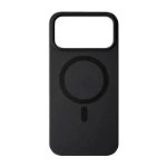 Snapcase iPhone 17 Pro Liquid Silicone suojakuori, musta