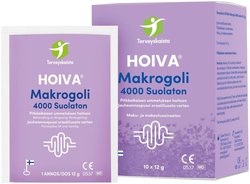 Terveyskaista HOIVA® Makrogoli 4000 suolaton 10x12 g