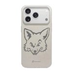 Phonecases3D iPhone 17 Pro Max Pixbo IBK kompostoituva suojakuori, valkoinen