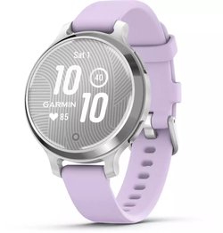 GARMIN LILY 2 ACTIVE ÄLYKELLO 38MM VAALEANVIOLETTI/HOPEA