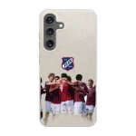 Phonecases3D Samsung Galaxy S25+ IF Fram Larvik Fibriva™-suojakuori, valkoinen