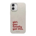 Phonecases3D iPhone 16 Plus Martine Halvorsen kompostoituva suojakuori, valkoinen