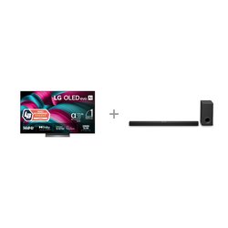 LG 55" OLED evo C5 – 4K TV (C55) + LG S90TY 5.1.3 Soundbar Dolby Atmos -tuotepaketti