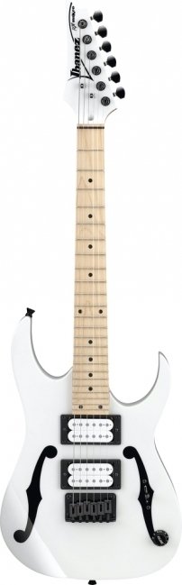 Ibanez PGMM31-WH Mini Gilbert -3/4-osainen sähkökitara, valkoinen