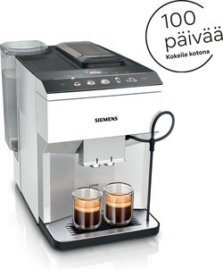 Siemens TP515R02 EQ500 -kahviautomaatti, valkoinen