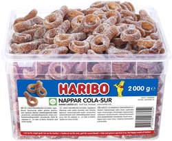 Haribo Kirpeä Kolatutti irtomakeinen, 2,0 kg