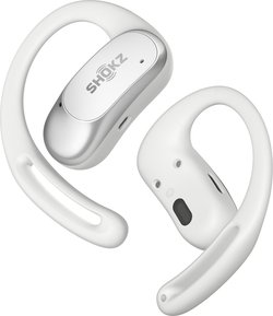Shokz OpenFit Air langattomat kuulokkeet, valkoinen