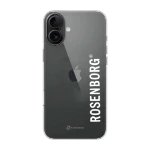 Phonecases3D iPhone 16 Plus RBK Clear case -suojakuori, musta