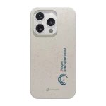 Phonecases3D iPhone 16 Pro Norges Motorsportforbund kompostoituva suojakuori, valkoinen