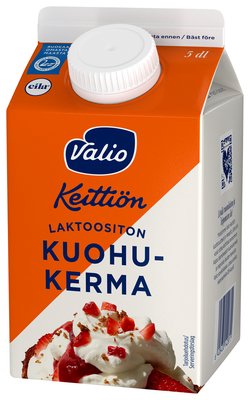 Valio Keittiön kuohukerma 5dl laktoositon
