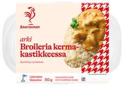 Saarioinen arki broileria kermakastikkeessa 310g