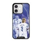 Phonecases3D iPhone 17 Norges Fotballforbund Haaland -3D suojakuori, musta