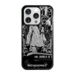 Phonecases3D iPhone 16 Pro Muchacho Malo -3D suojakuori, musta