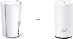 TP-LINK Deco X50-5G-modeemi + X50 Outdoor WiFi 6 -Mesh-järjestelmä sisä- ja ulkokäyttöön