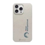Phonecases3D iPhone 16 Pro Max Norges Motorsportforbund kompostoituva suojakuori, valkoinen