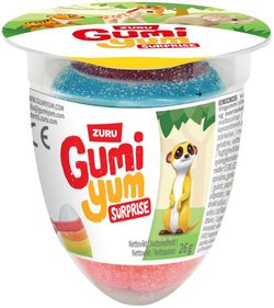 Zuru Gumi Yum Wildlife viinikumi yllätysmuna 26g, sisältää lelun