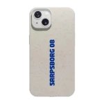 Phonecases3D iPhone 13 Sarpsborg 08 kompostoituva suojakuori, valkoinen