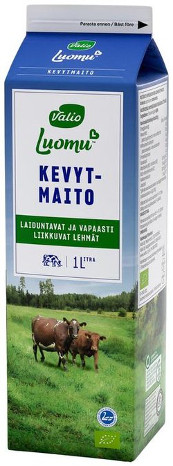 Valio Luomu™ kevytmaito 1 l