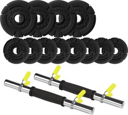 20kg Premium Käsipainosarja - painosarja ja tanko
