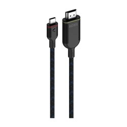 Unisynk USB-C - HDMI -kaapeli 4K, 3 m, musta
