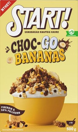 START! Choc-Go Bananas granola 500g