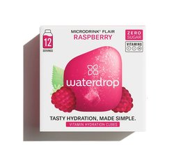 Waterdrop Raspberry porekuutio, 12 x 24 g