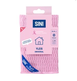 Sini Roosa nauha yleisliina 3 kpl