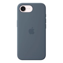 Apple iPhone 17e -silikonisuojakuori MagSafella, Anchor Blue