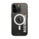 Phonecases3D iPhone 14 Pro RBK Clear case (MagSafe) -suojakuori, musta